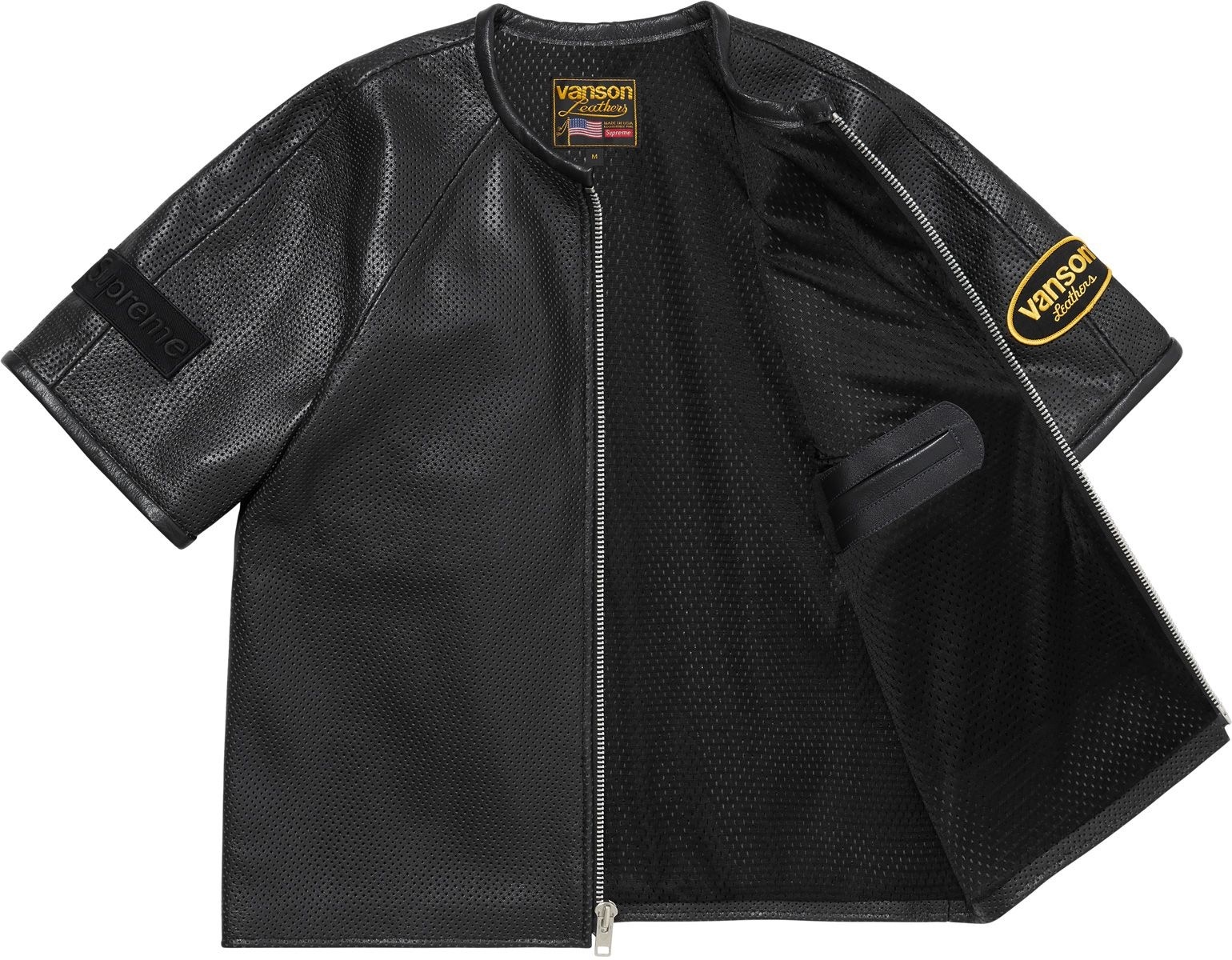 Supreme®/Vanson Leathers® S/S Racing Jacket view 16